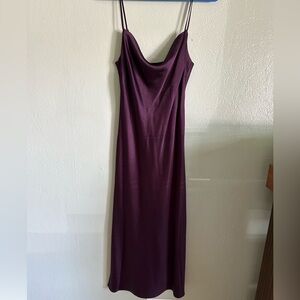 Silk Express midi dress.